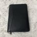 St. Dennis Black Leather Zip Around Binder Organizer W/ Card Wallet NEW
