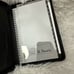 St. Dennis Black Leather Zip Around Binder Organizer W/ Card Wallet NEW