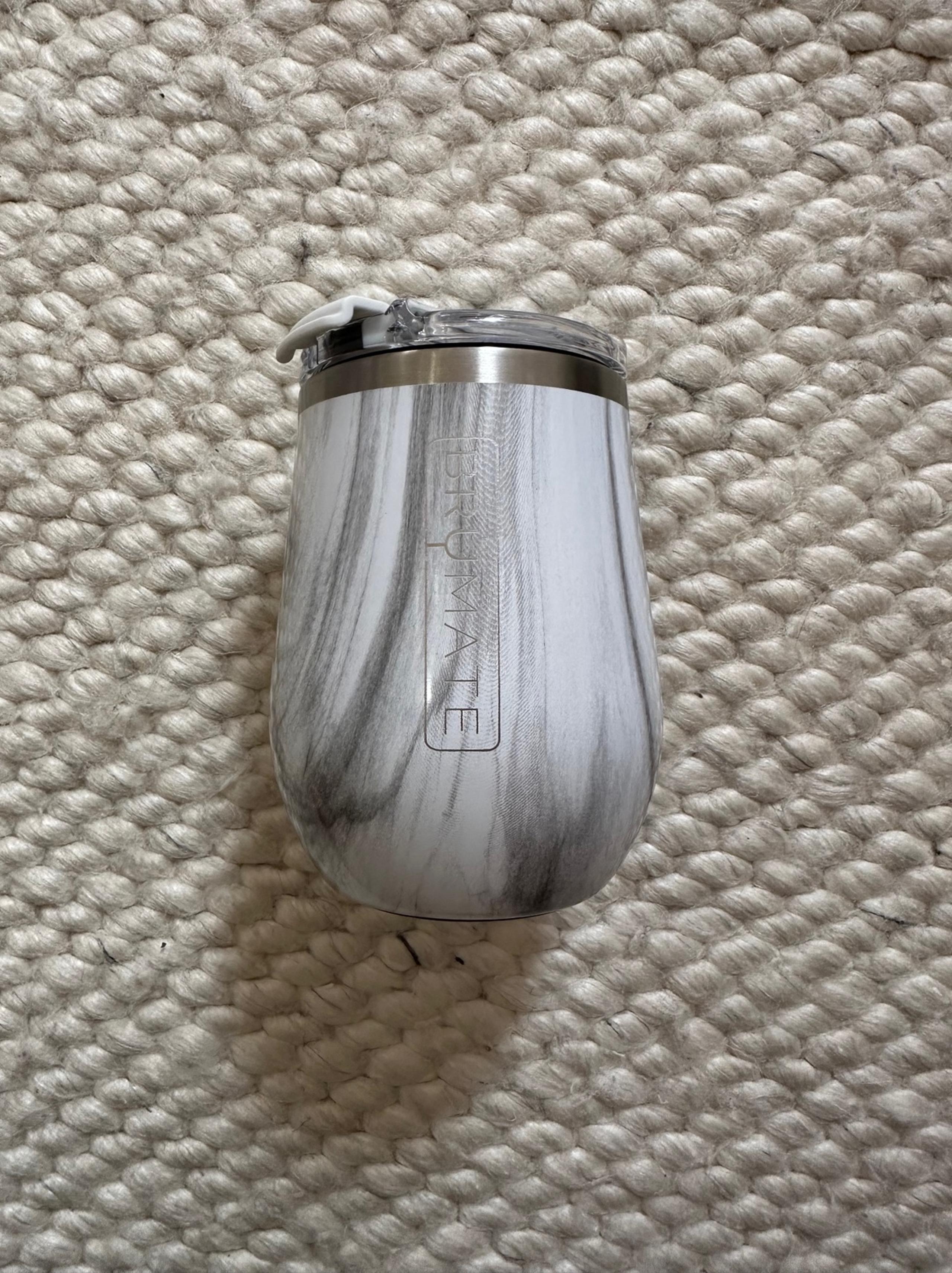 New UNCORK'D XL WINE TUMBLER Stainless Steel Wine Glass Mug - Brumate