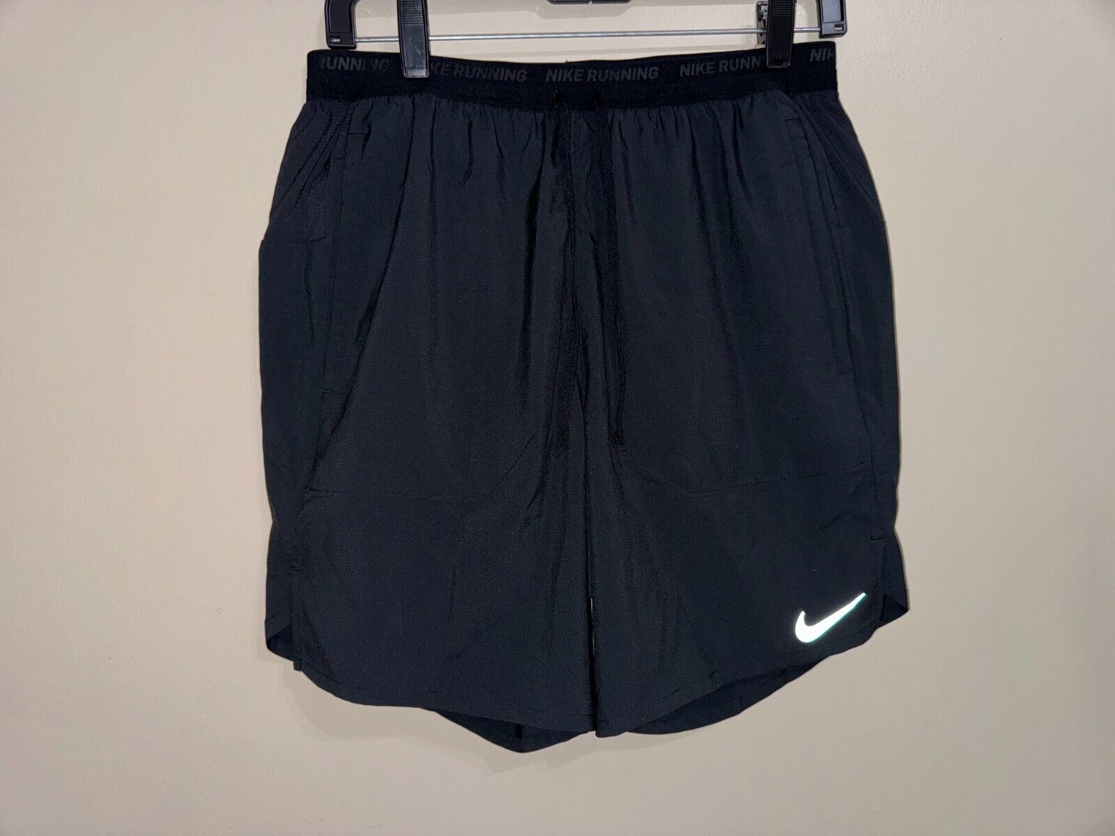 Nike Stride Dri-Fit 7 Brief-Lined Running Shorts Black Mens S-Tall DM4761-010