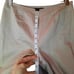 Eskandar Womens 1 Capri Pants Tan Mid Rise Side Zipper Stretch Zip England