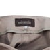 Eskandar Womens 1 Capri Pants Tan Mid Rise Side Zipper Stretch Zip England