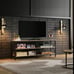 63 Industrial Console Table with Metal Frame-NEW-FREE SHIPPING