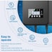 SUNVIE 300W Low Voltage Transformer ,Timer + Photocell Sensor 120V to 12V/14V AC