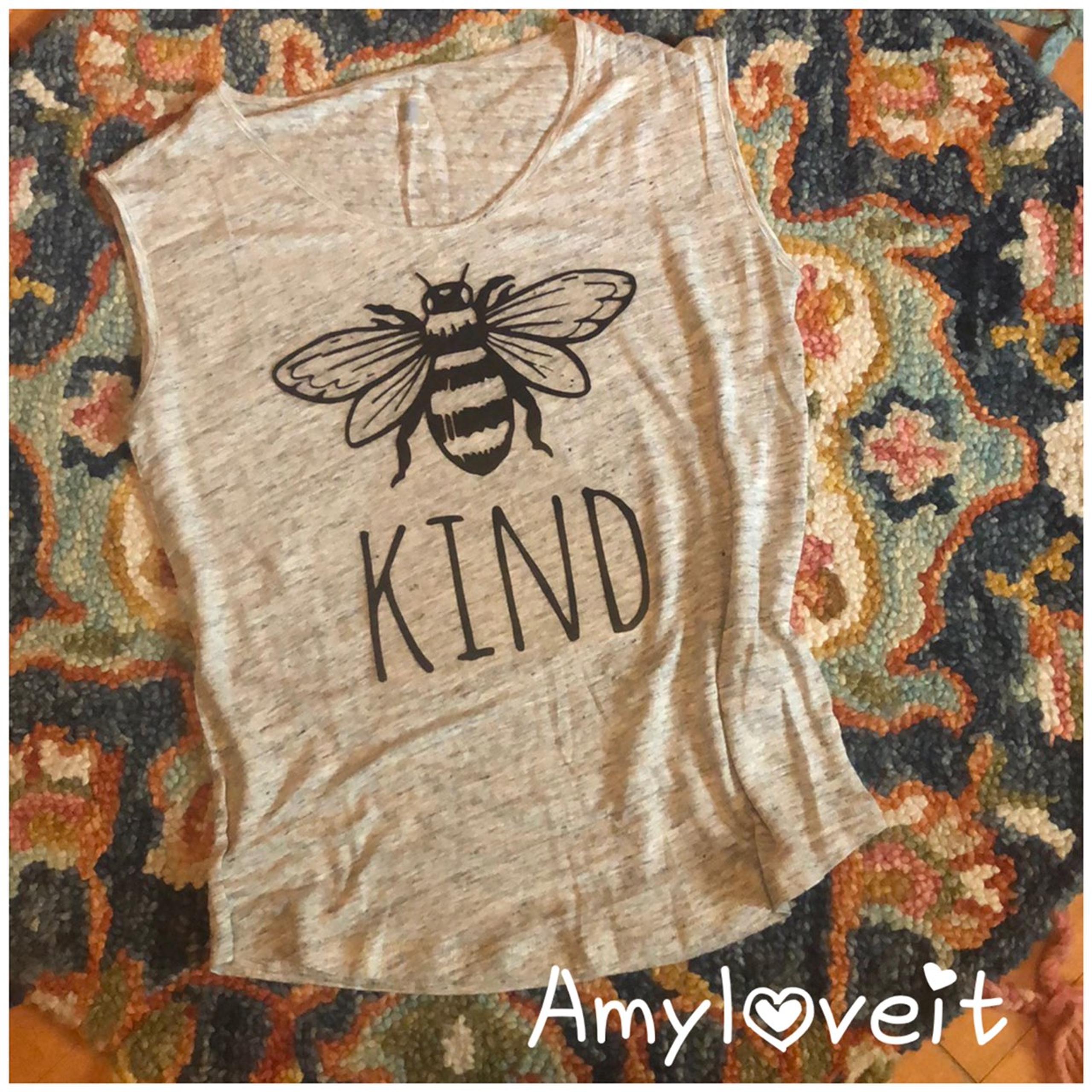 Bee Kind Muscle Tank Top