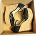Jessica Simpson Marshela Black Brown Wedge Women Heels 8.5 Brand New With Box
