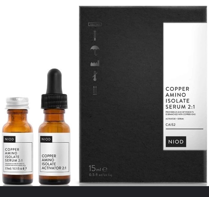 NIOD Copper Amino Isolate Serum 2:1 CAIS2 - 15ml Activator & Serum