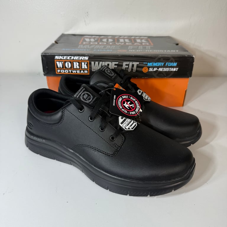 Skechers Fourche Flex Advantage Slip Resistant Work Shoes Mens 10.5