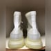 Alexander McQueen Off-White Mesh Tread Slick High Sneakers Size 43