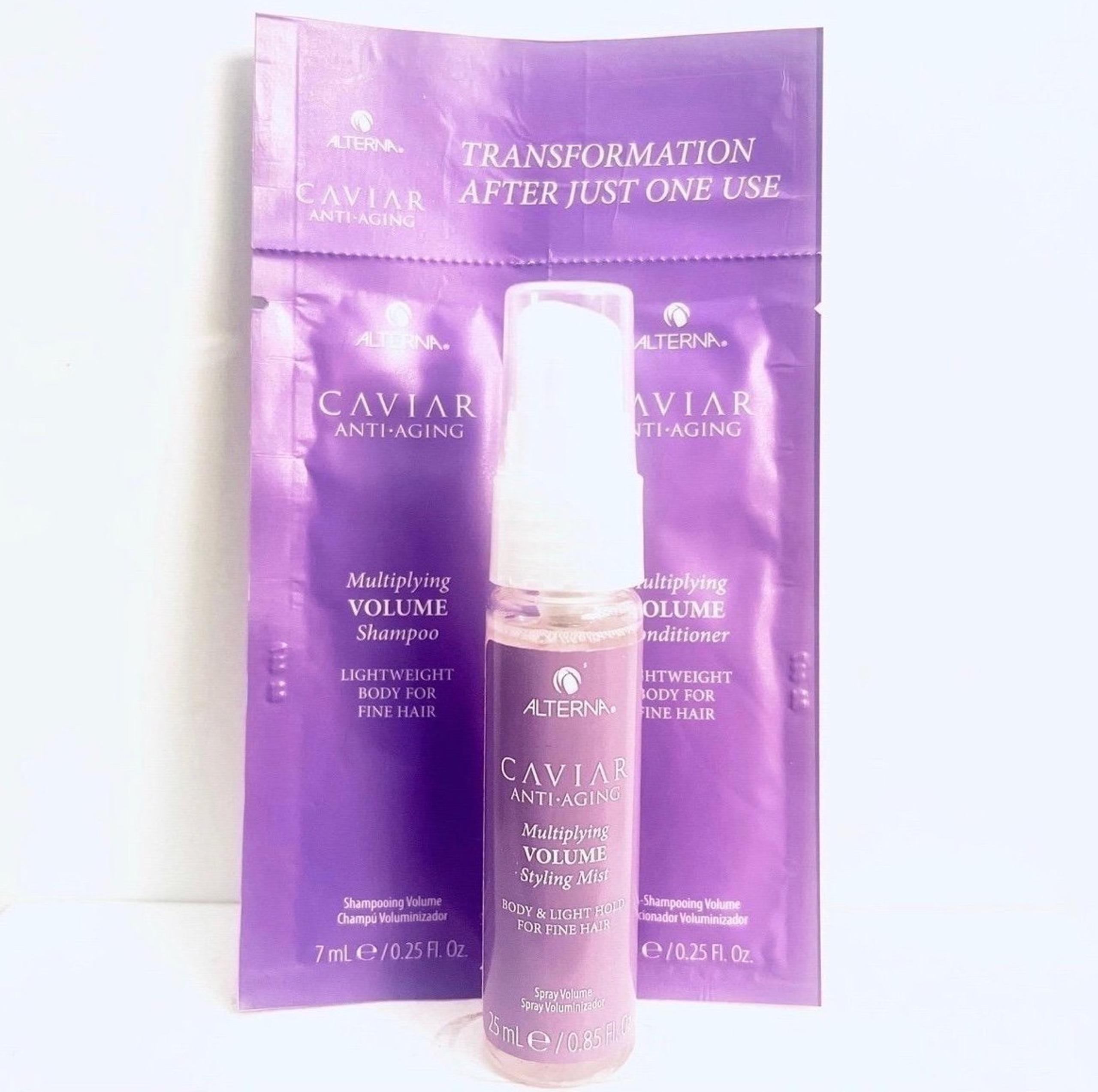 Alterna CAVIAR Anti-Aging Multiplying Volume Styling Mist Mini Sample Set