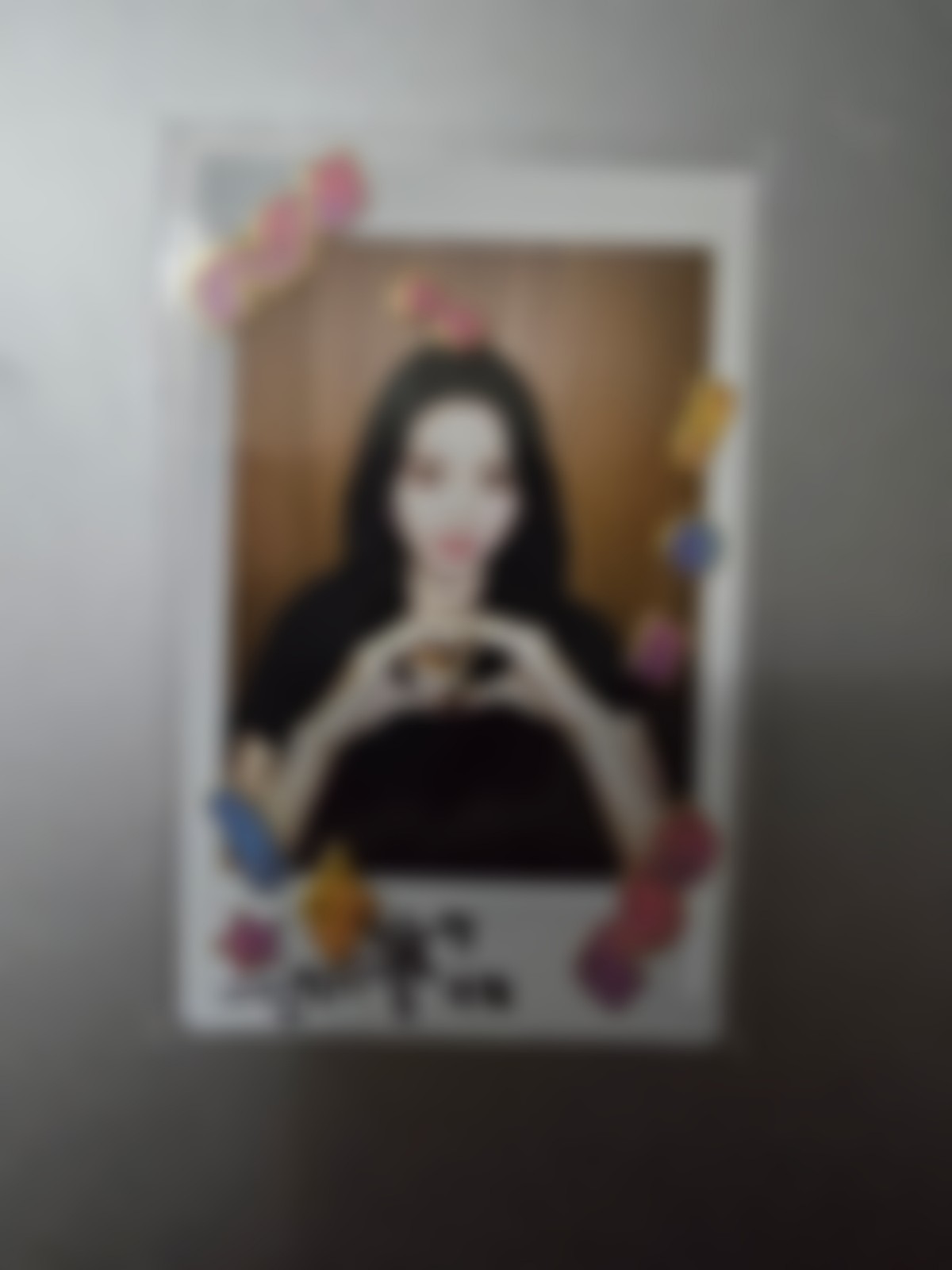 Triples Xinyu signed polaroid