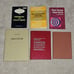 6 VTG Teaching Studying Singing Choir Choral Book Lot Hardcover Paperback