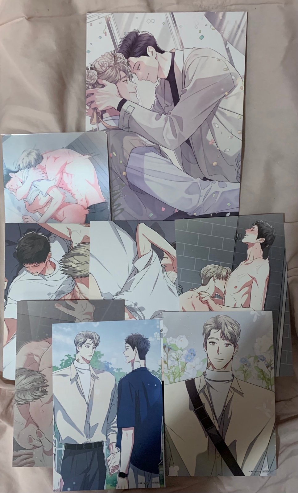 Between the Lines BL Manhwa Merch Bundle