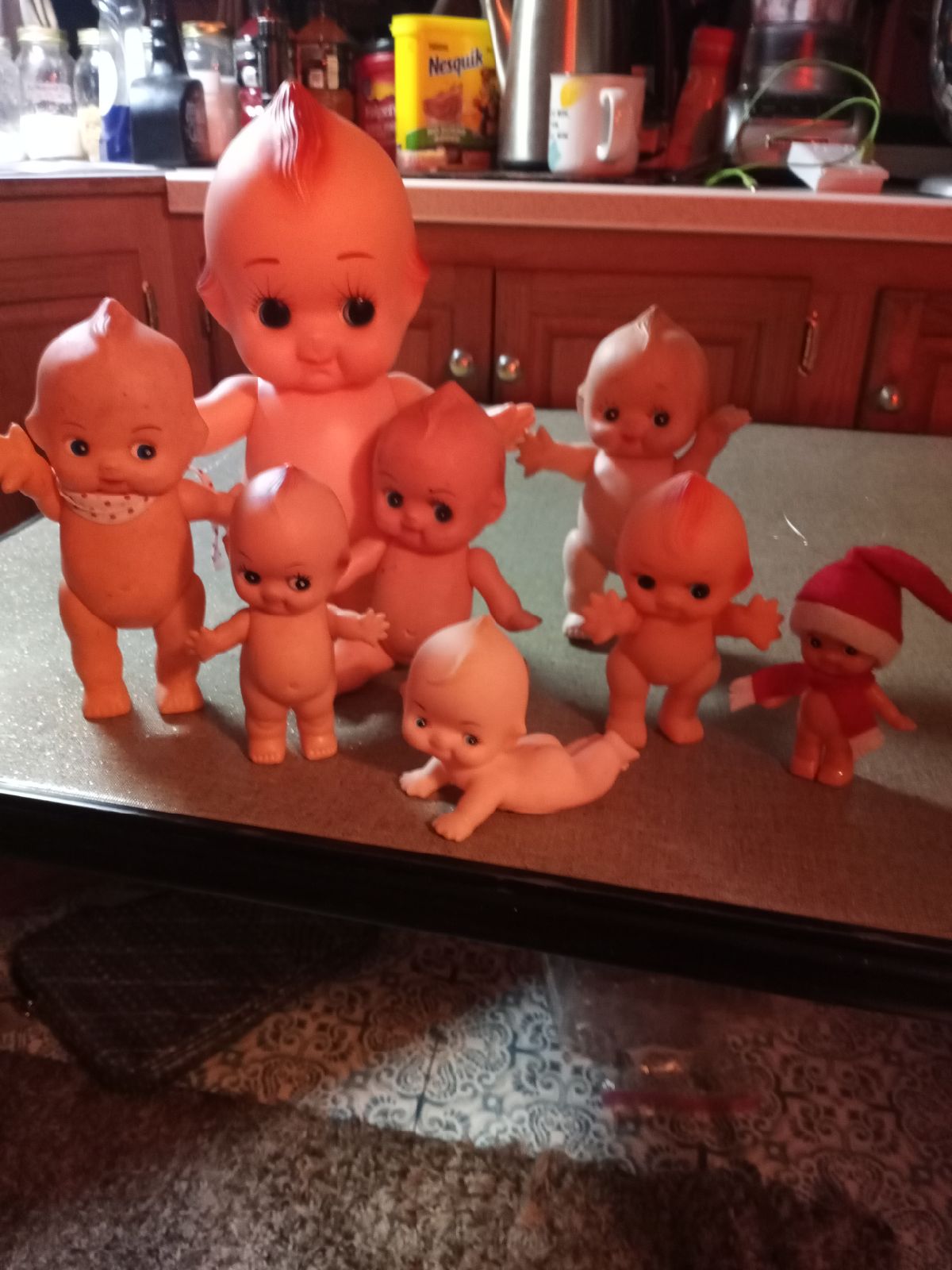 Lot of 8 Vintage KEWPIE Dolls
