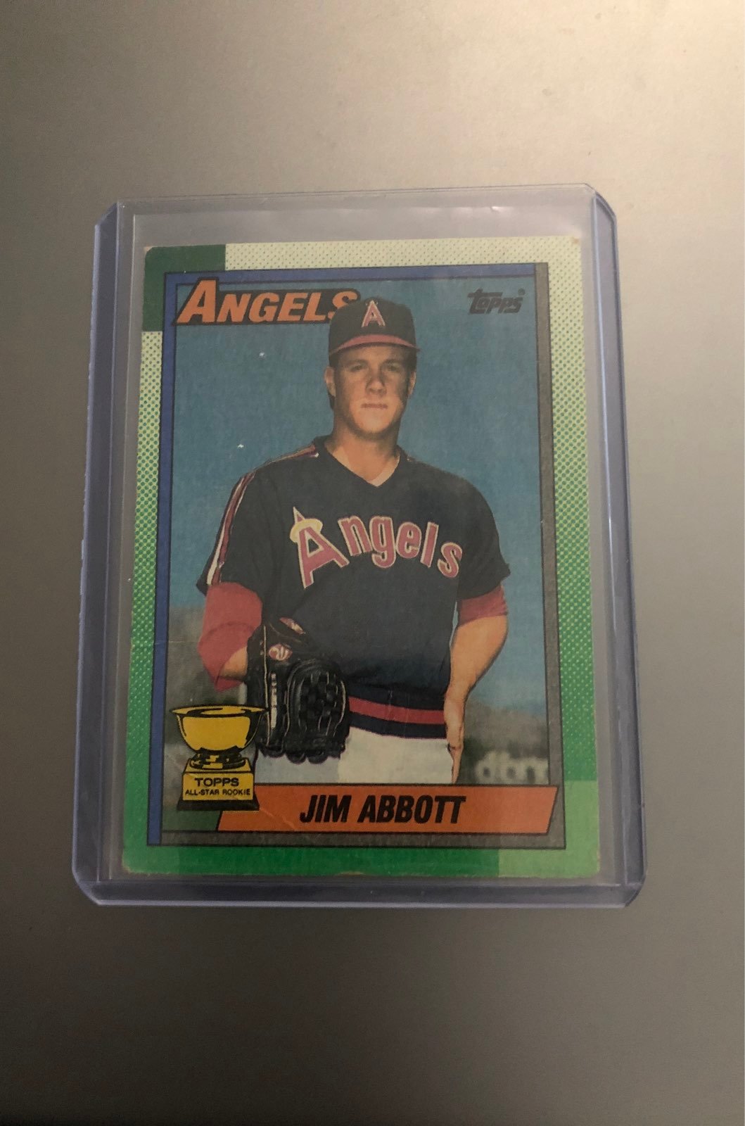 Jim Abbott Rookie Card