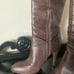 BCBG max azria MARSHA Snake Print Heeled