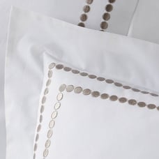 Pottery Barn Pearl Embroidered Sham