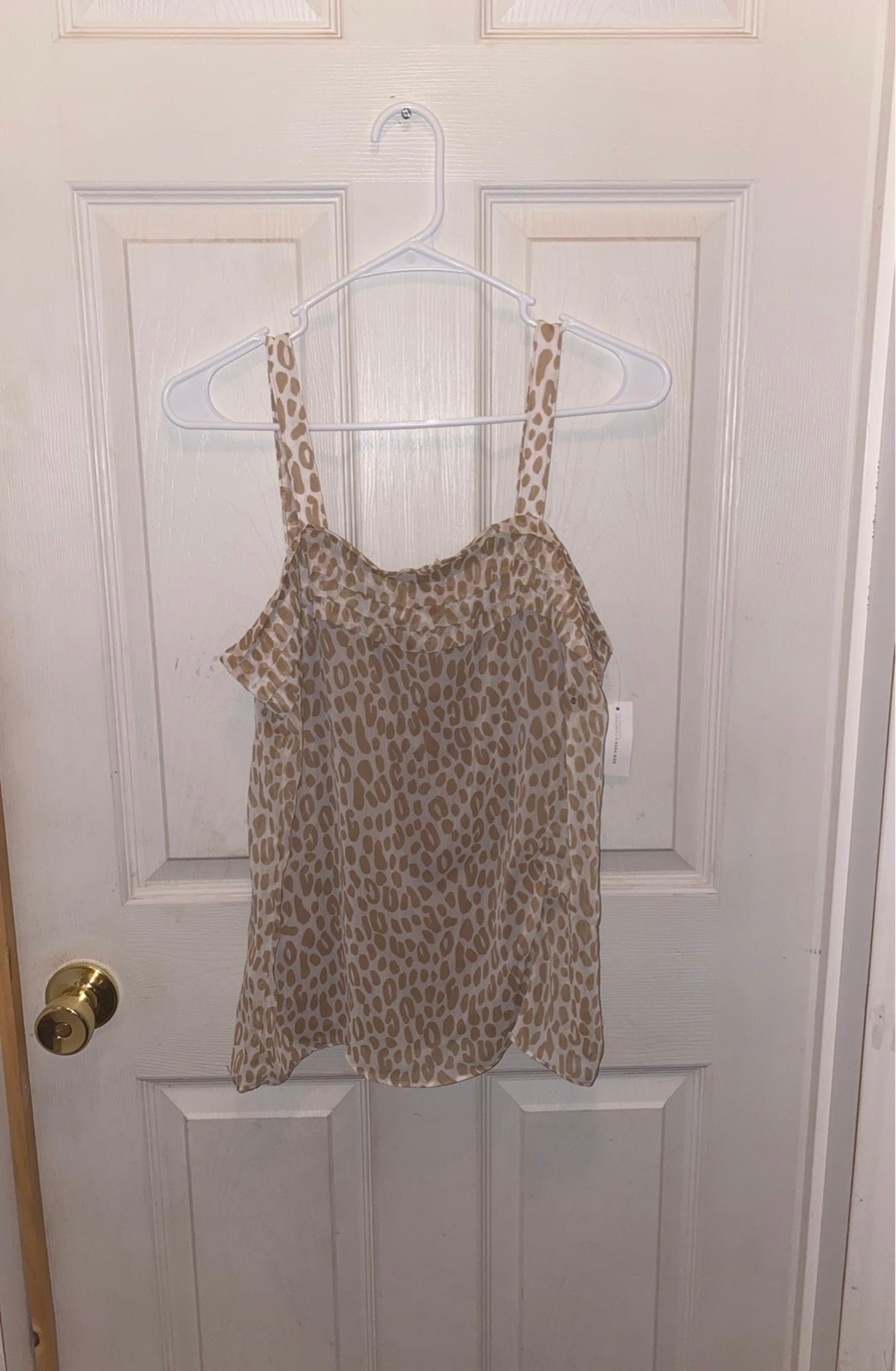 Cheetah Tank Top Size Small (NWT)