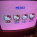 Hello Kitty CRT tv