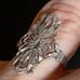 Antique 1920’s Sterling Knuckle Duster Handcrafted Ring