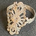Antique 1920’s Sterling Knuckle Duster Handcrafted Ring