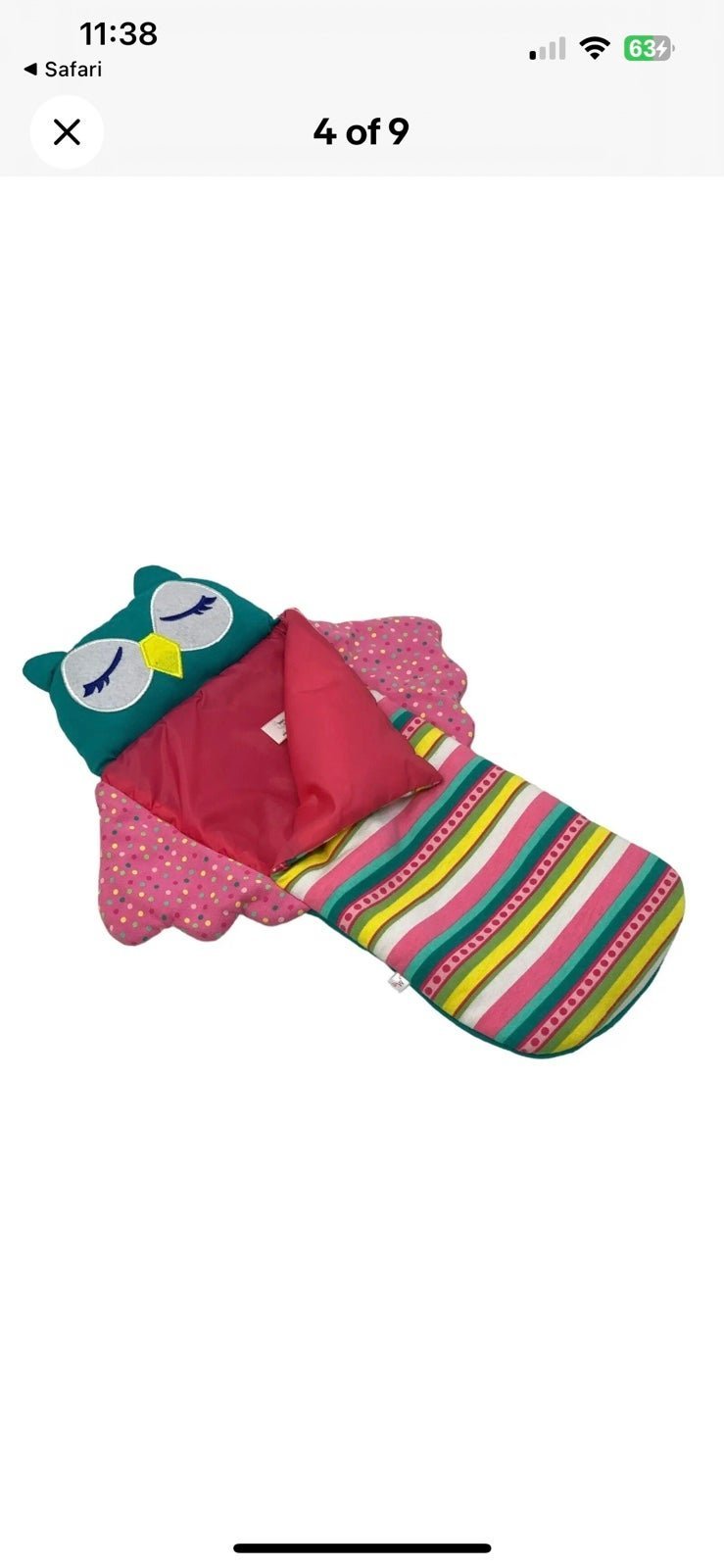 American Girl Wellie Wishers Sleeping Bag
