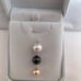Edison pearl&Tahitian seawater pearl&Golden seawater pearl necklace 18”