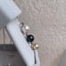 Edison pearl&Tahitian seawater pearl&Golden seawater pearl necklace 18”