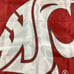 Vintage Washington State Cougars flag 29x42