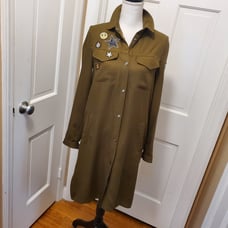 Zara Utility 3/4 length Jacket Size XS