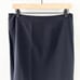 Lafayette 148 New York Navy Pencil Skirt Size 8