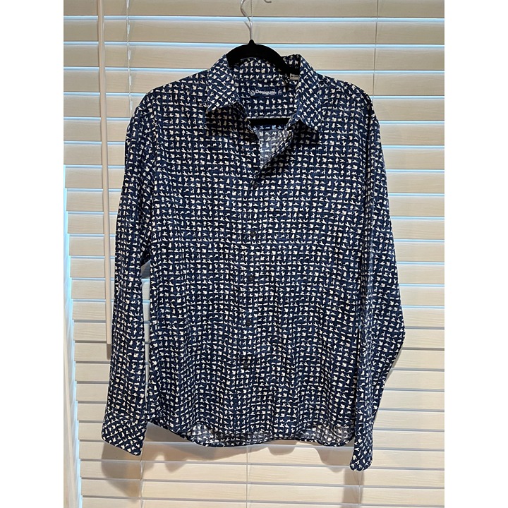 Desigual Long Sleeve Button Up Shirt - Size XL