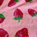Nicole Miller Pink Strawberry Towel