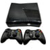 Microsoft Xbox 360 Slim S 120GB Console Bundle 2 Wireless Controllers **No Cable