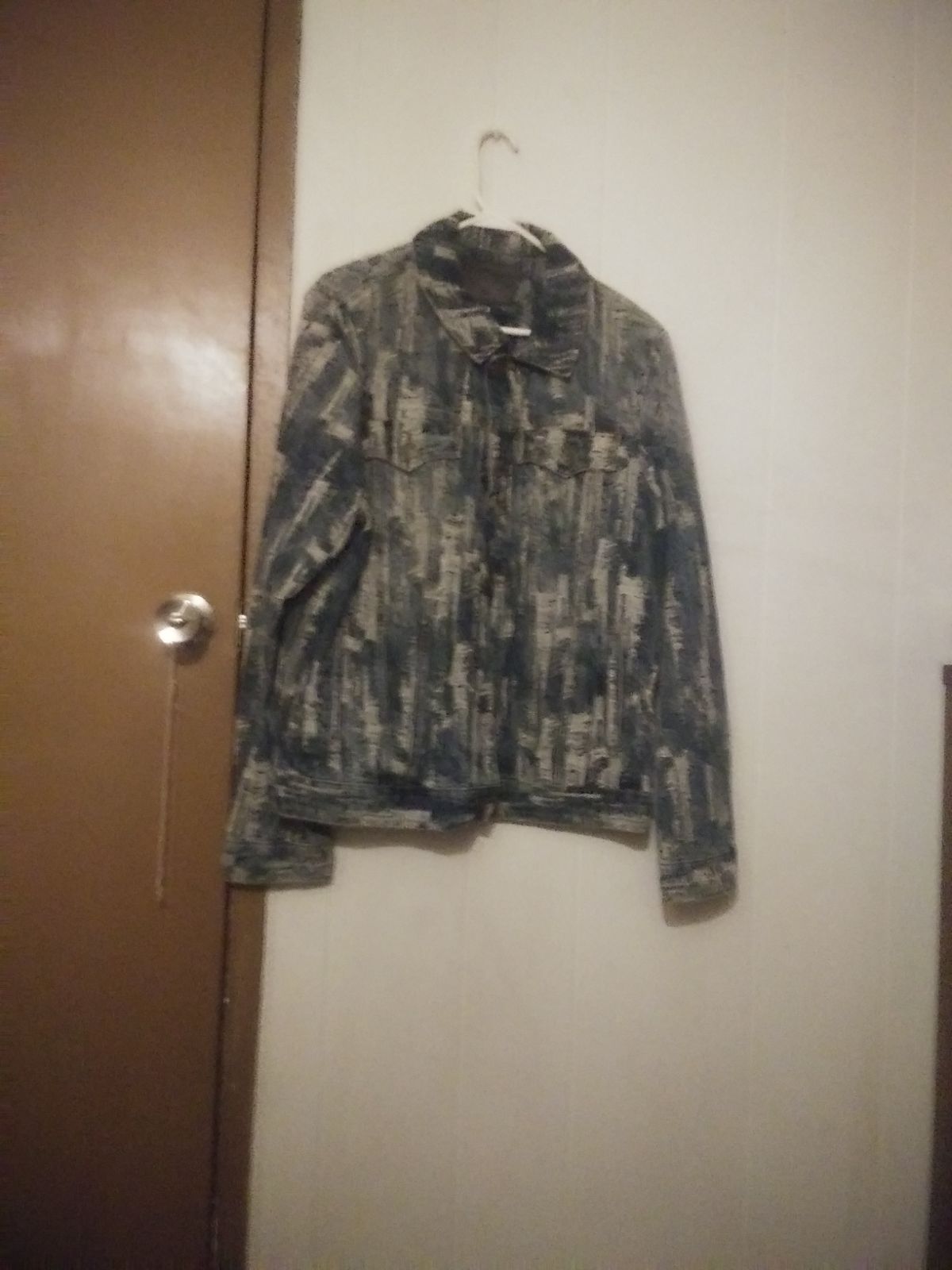 True Religion jeans jacket size xl