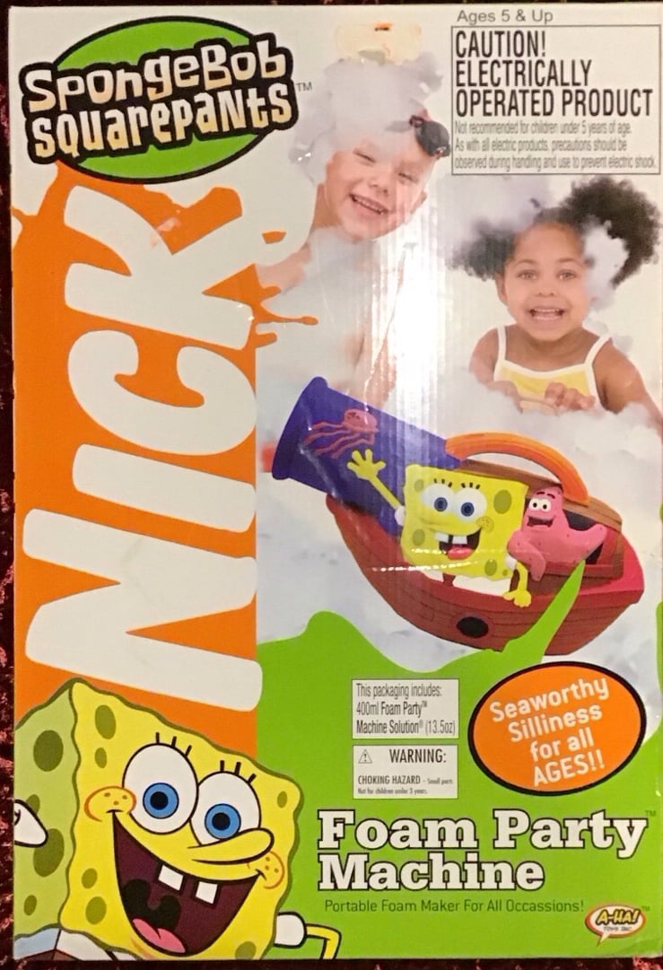 SpongeBob SquarePants Foam Party Machine