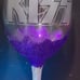Kustom Made Kiss Logo & Icons Wine Glass