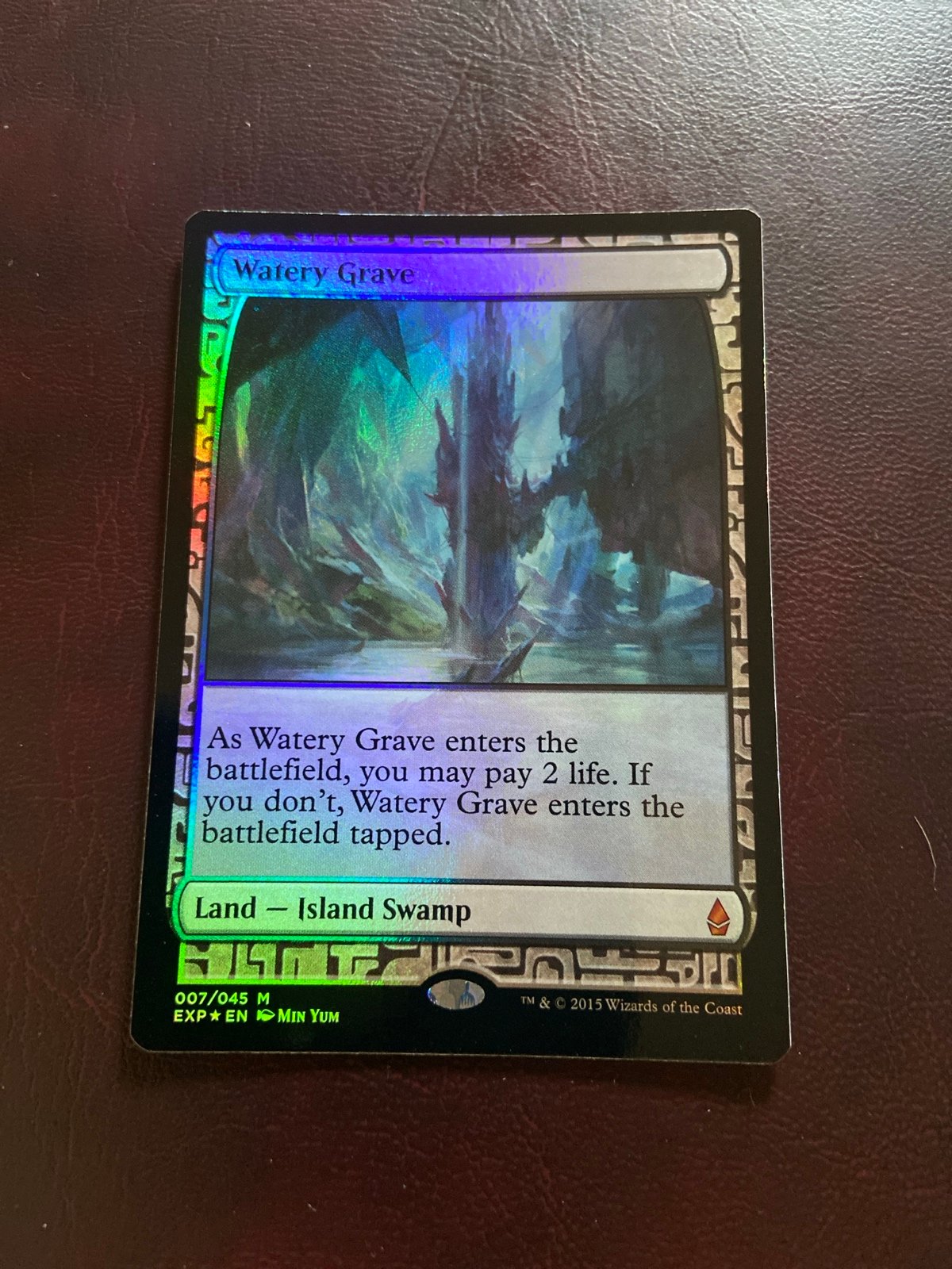 MTG Magic The Gathering WATERY GRAVE “FOIL” MASTERPIECE