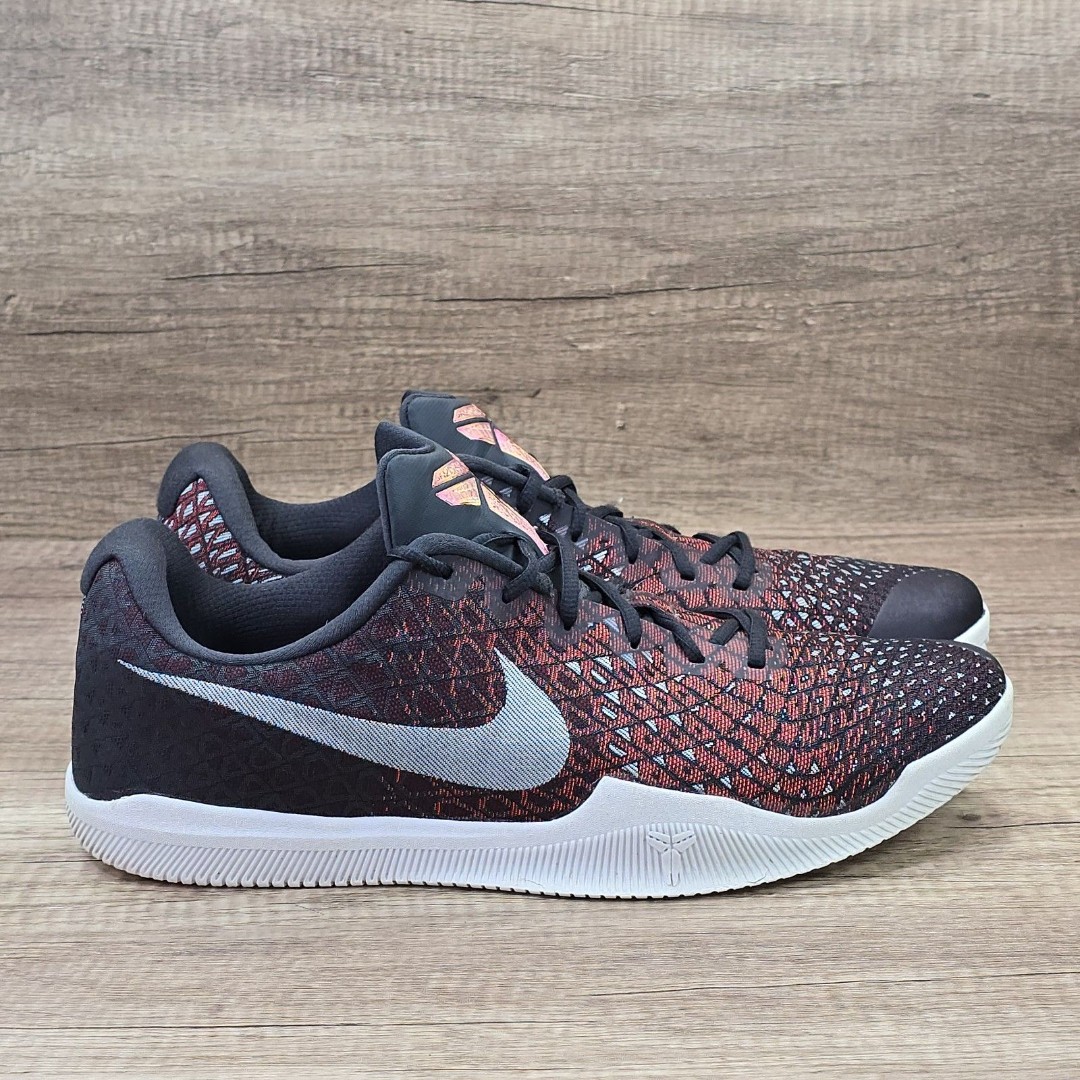 Nike Mamba Instinct Anthracite Men's Size 15 Black Red Sneakers (852473-006)