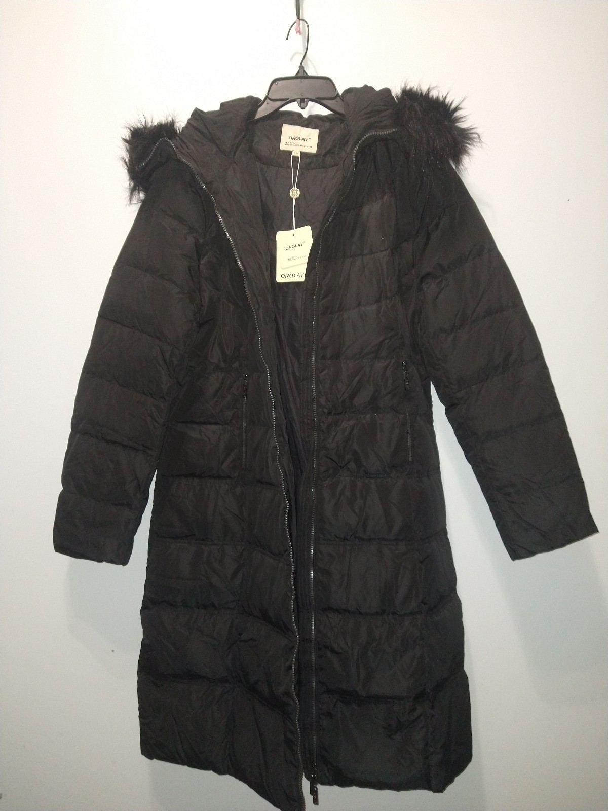 Imperfect Duck Down Feathered Jacket SIZE 2X (OROLAY Brand)