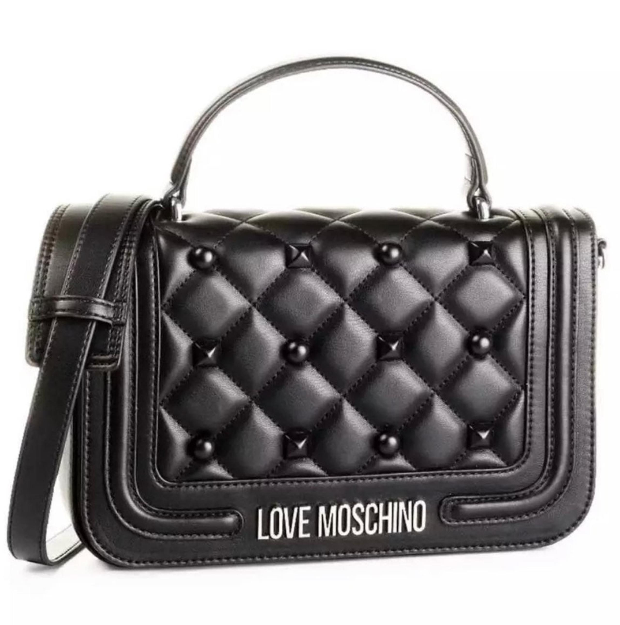 AUTHENTIC LOVE MOSCHINO QUILTED HANDBAG