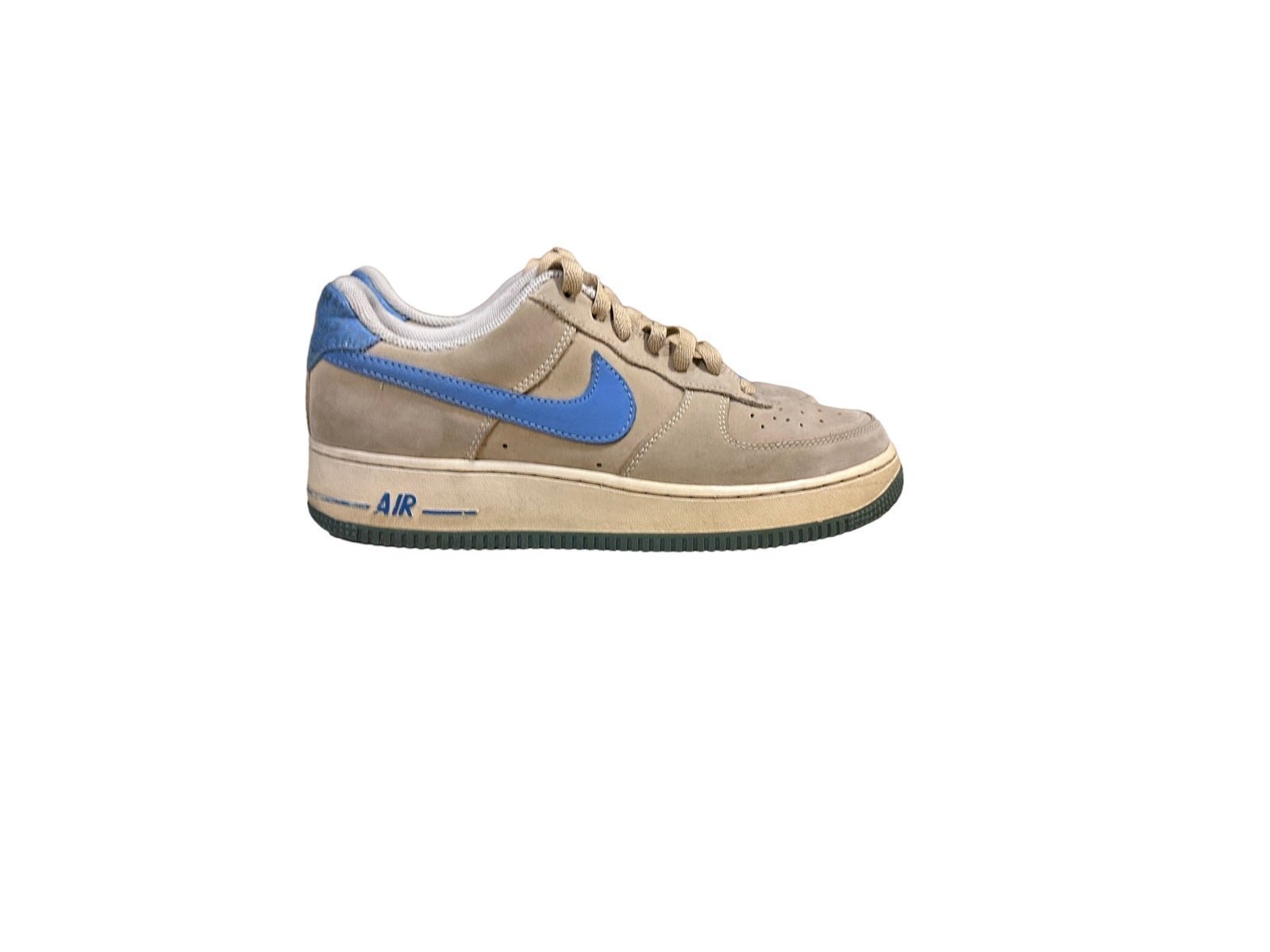Vtg RARE Nike Air Force 1 Low AF1 Youth Linen University Blue 315122-241 Sz 7Y