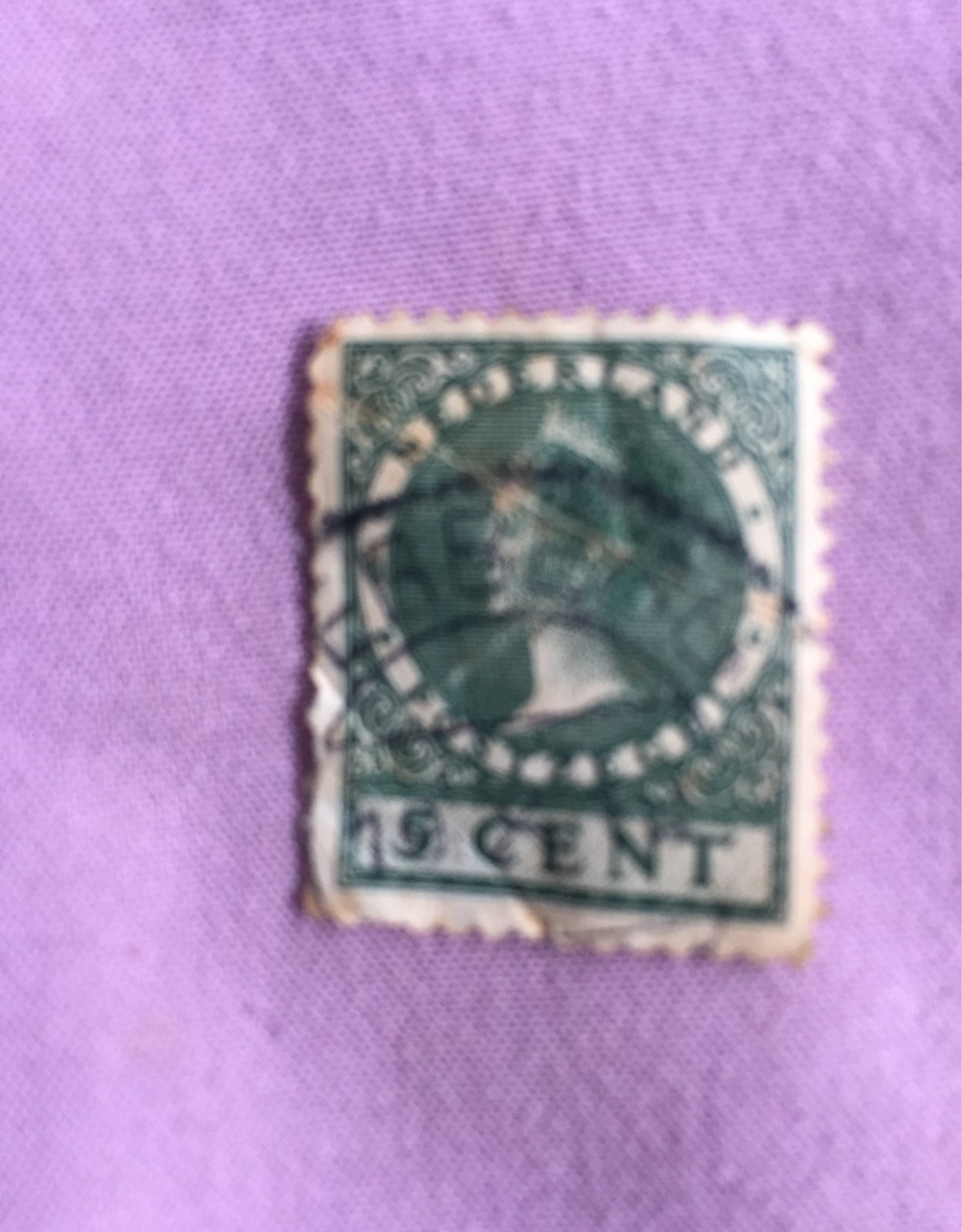 RARE Nederland Stamp