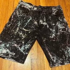 Levi's 569 Paint Splatter Jean Shorts size 36