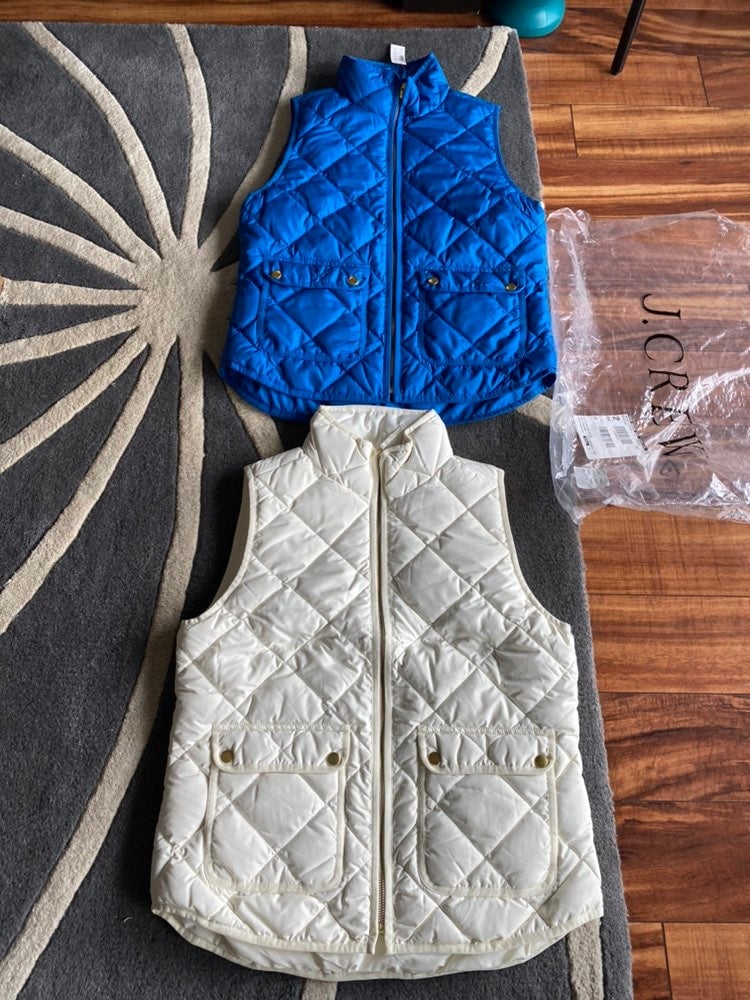 J CREW Puffer Vest S