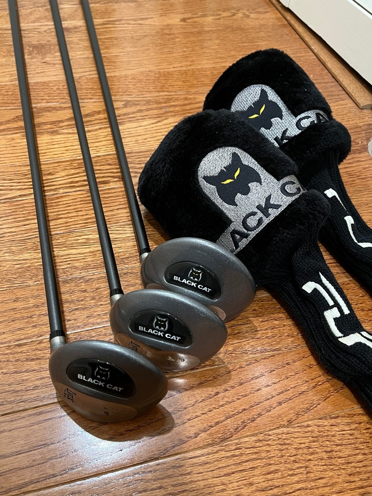 Lynx USA Black Cat 1, 3 & 5 Stabilizing System Unifiber Flare Golf Club W/ 2 HC