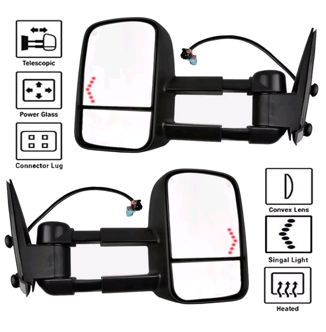 03-07 Silverado/Sierra Power Tow Mirrors