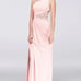 coral bridesmaid/evening gown