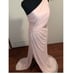 coral bridesmaid/evening gown