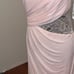 coral bridesmaid/evening gown